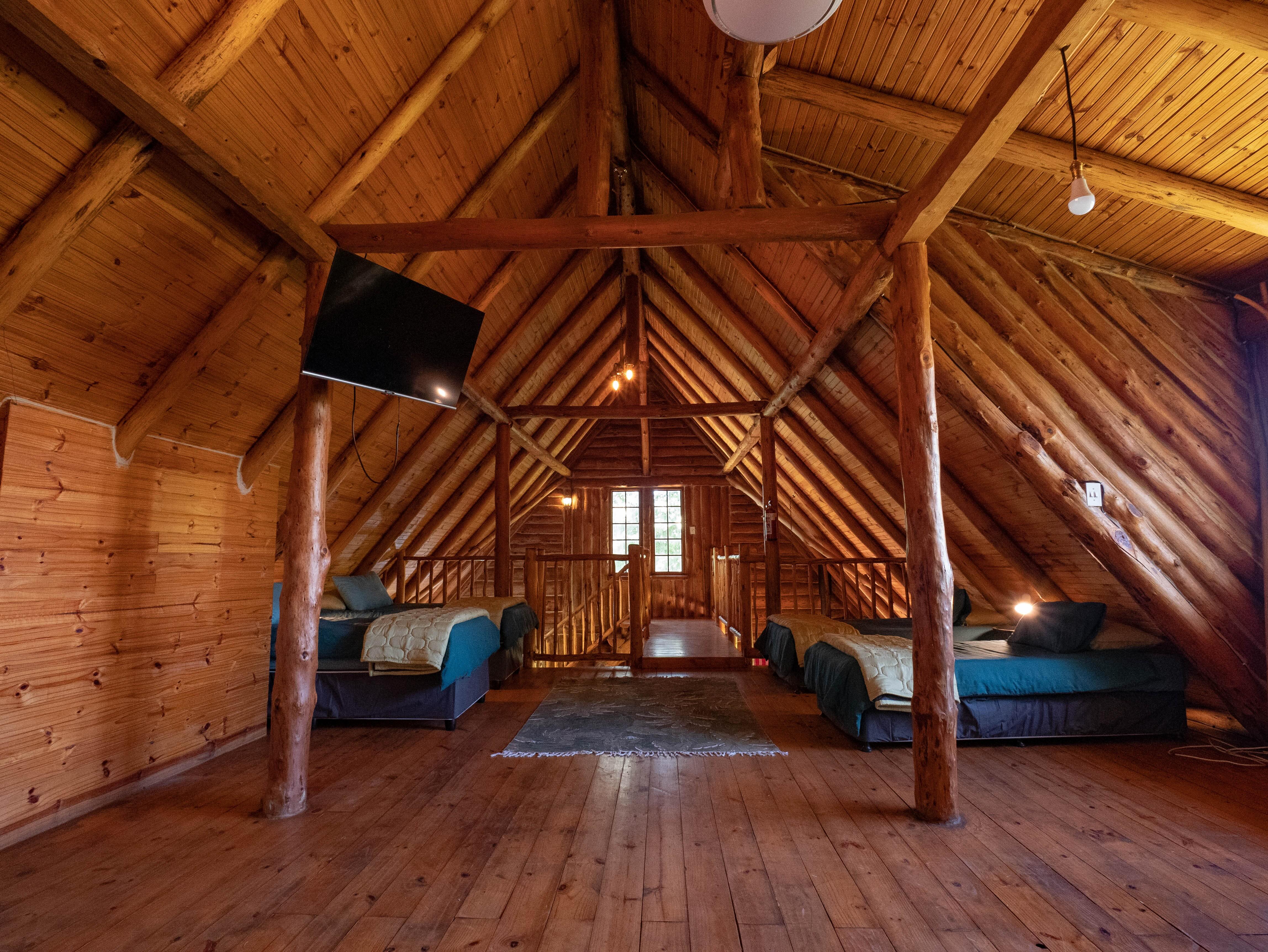 The loft hallway